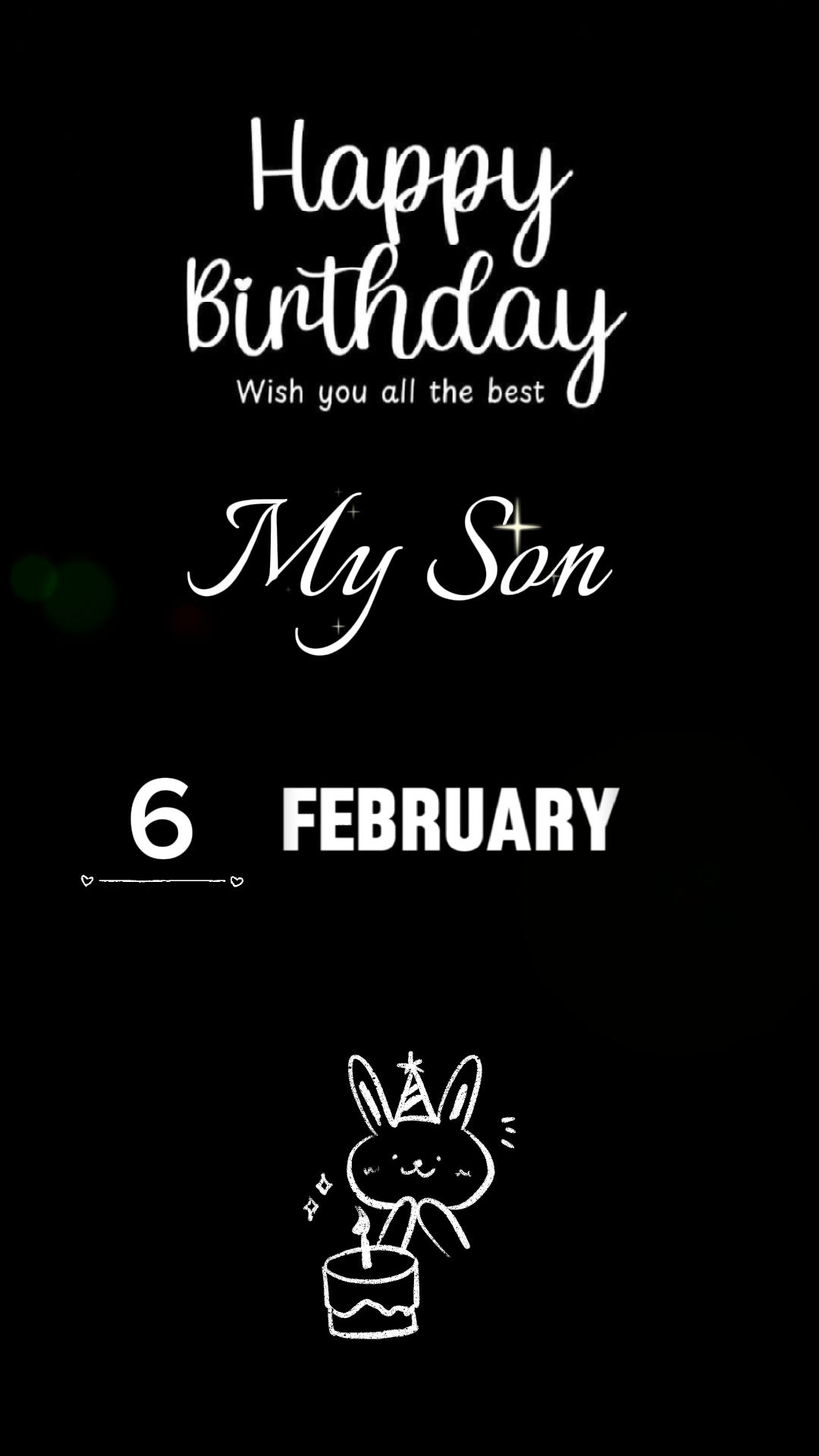 Hbd 6 February MySon