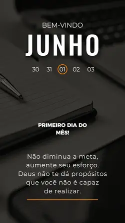 Bem-vindo Junho