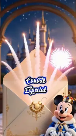 Convite Mickey Mouse