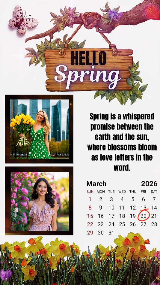 OLÁ PRIMAVERA 2026 