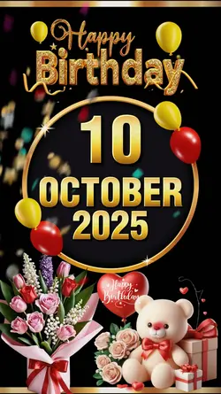 birthday 10 oct 2025