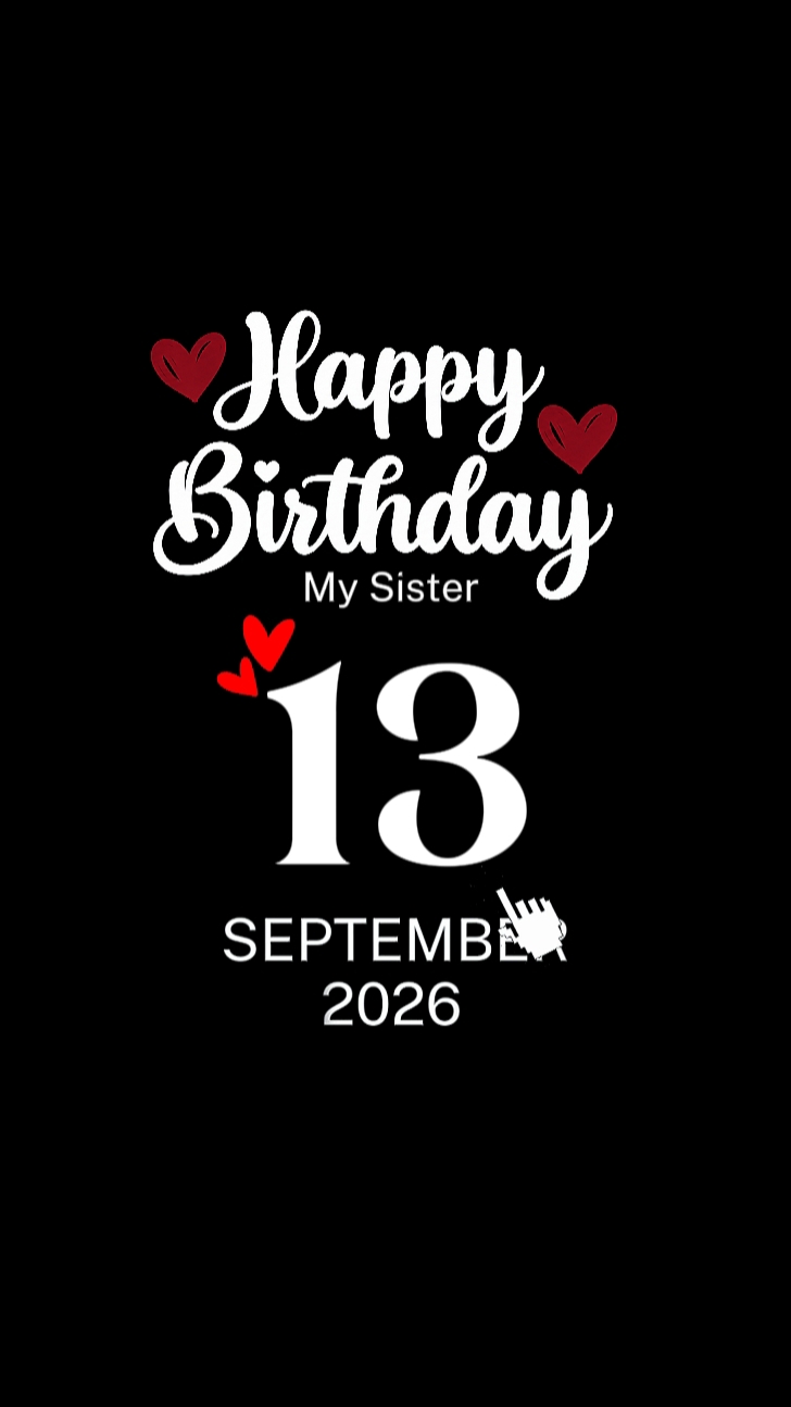 BDAY SISTER 13 SEPTE