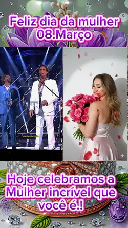 Feliz dia da mulher 