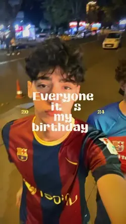 it’s my birthday