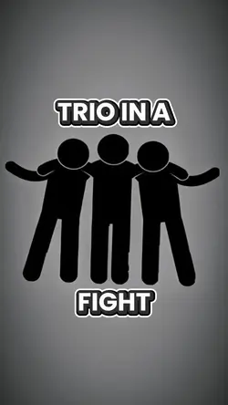 Trio in a Fight