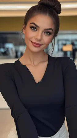 Ai hairstyles bun