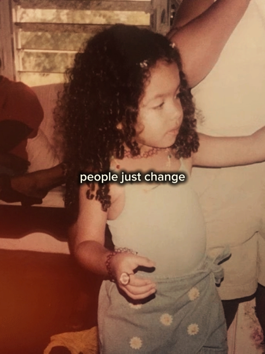 les gens changent juste