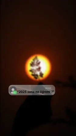 2025 ne öğretti sana