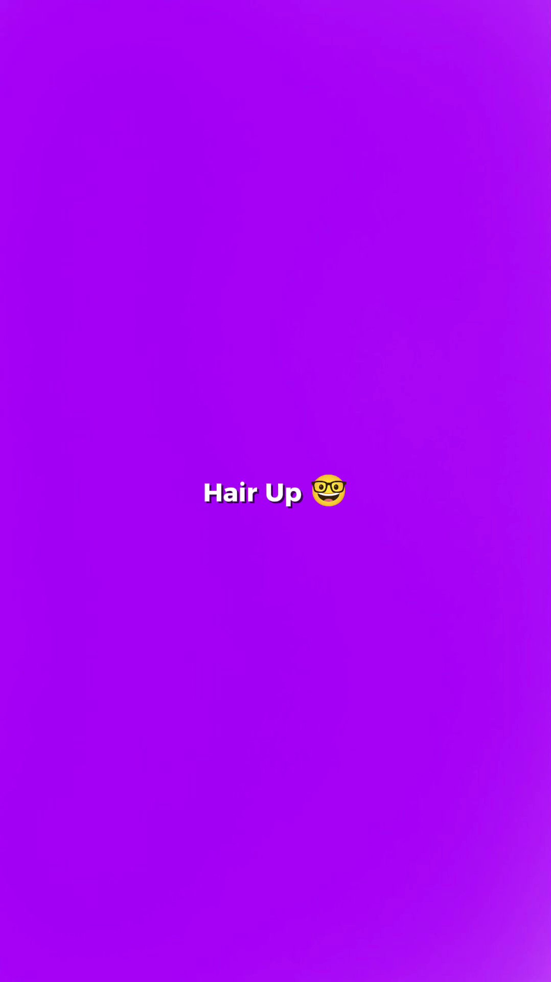 cheveux relevés