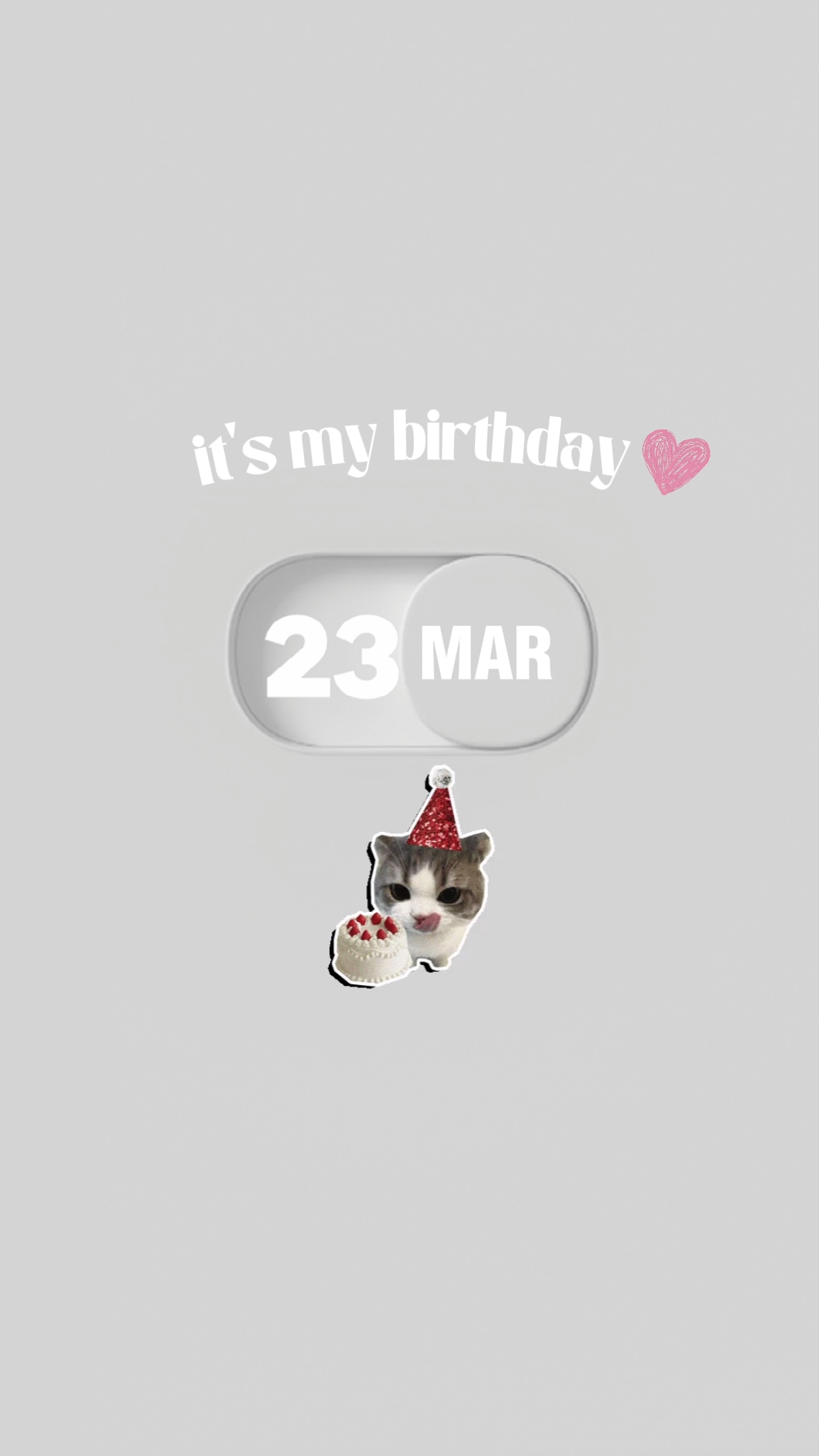 Selamat ulang tahun 23 Maret