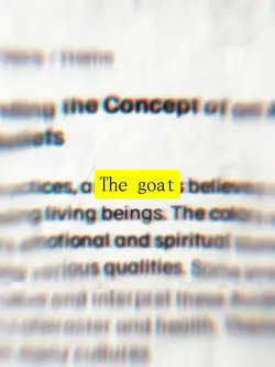 The goat
