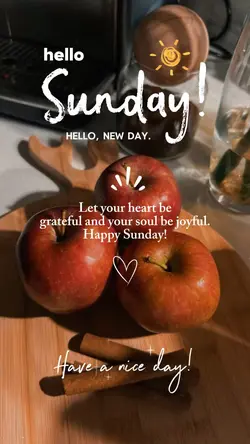 Hello Sunday ❤️