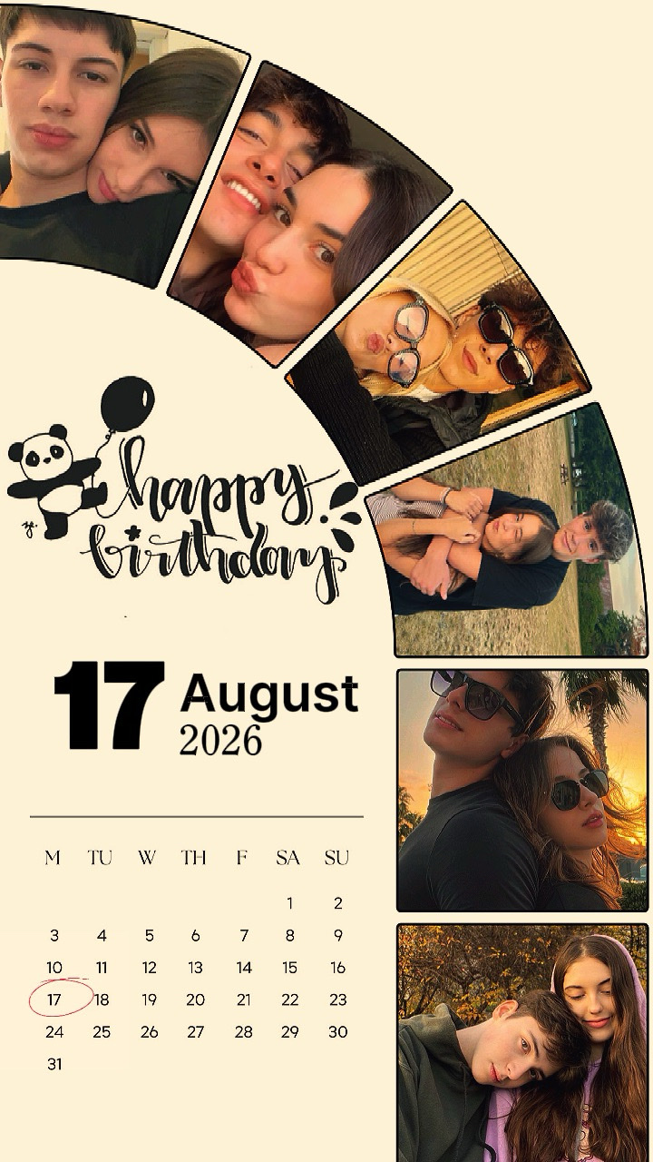 17 AUGUST BDAY
