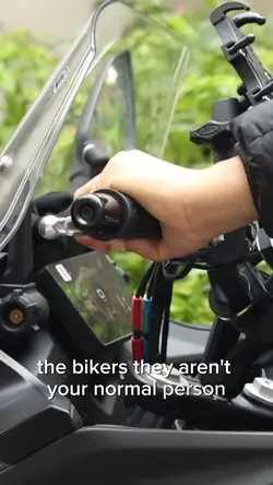 The bikers