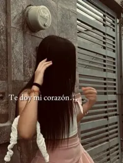 Te doy mi corazón.