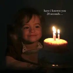 20 seconds or 20 yrs