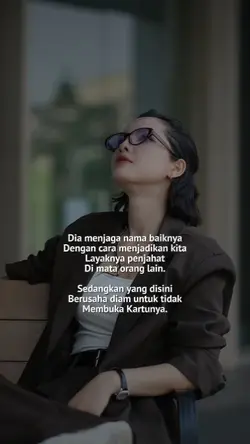 dia menjaga namanya