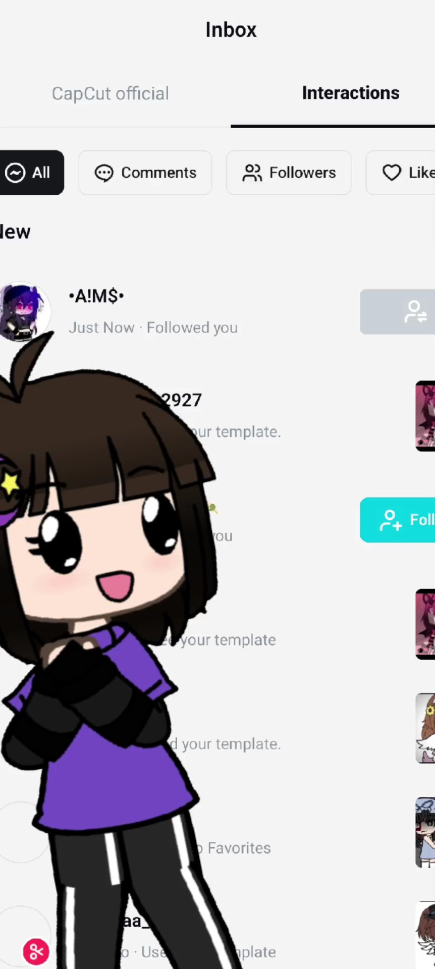 TYSM AIMS FOLLOWING 