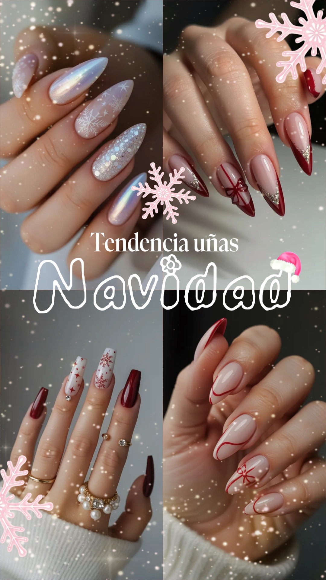 Uñas Navidad 🎄 