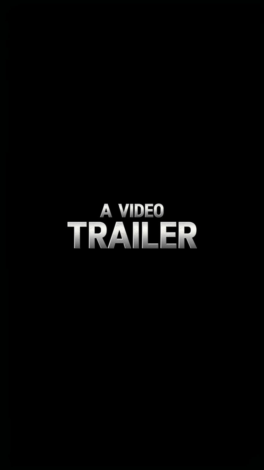 Cinematic trailer