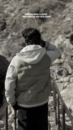 walking alone is bet