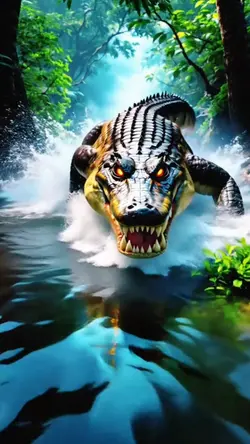 Crocodile overlay