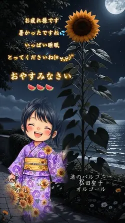 おやすみなさい 1クリップ