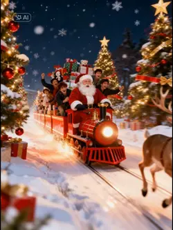 train christmas 