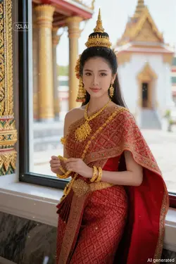 AI เปลี่ยนชุดไทย