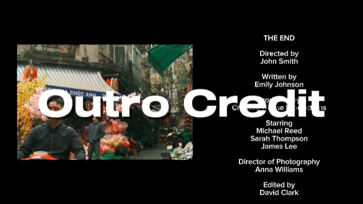 Outro para sa pelikula