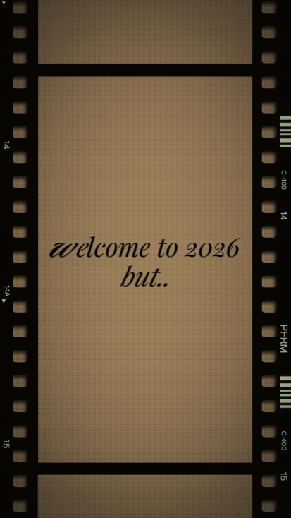 welcome 2026 pero..