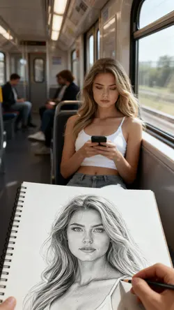 Effet dessin réalist