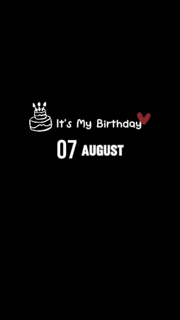 Birthday 07 August