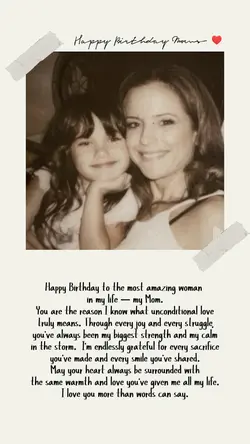 Happy Birthday moms
