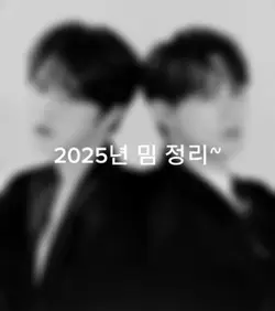 2026 기념 2025 밈 정리