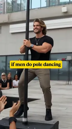 men pole dance