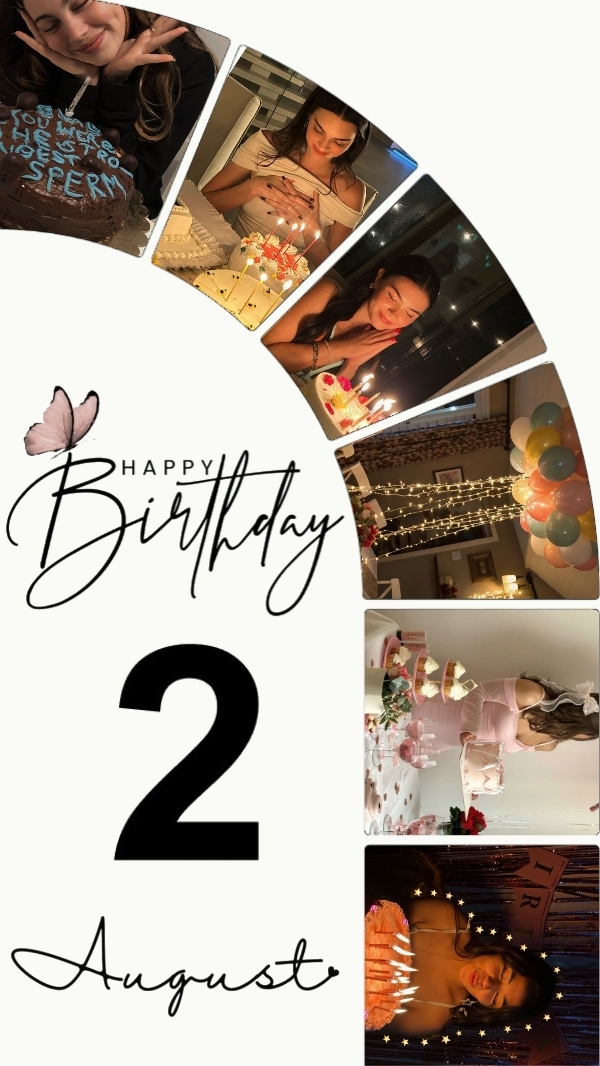 2 de agosto Cumpleaños 