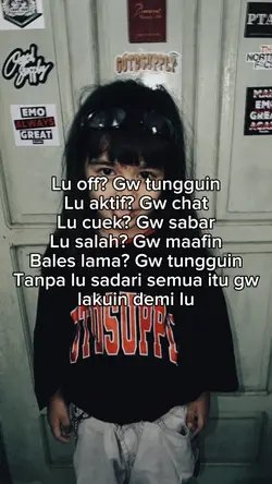 lu off gw tungguin