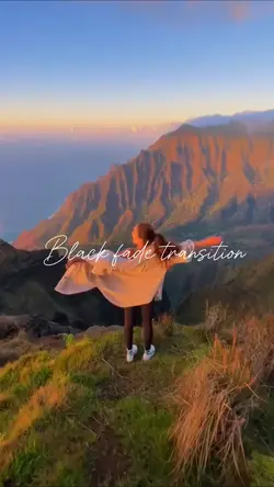 Black fade trend ✨