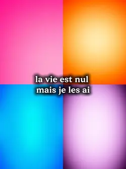 la vie est nul mais 