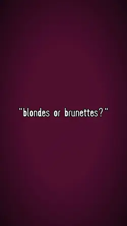 blondes or brunettes