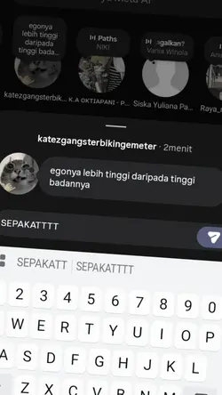 egonya lebih tinggi 