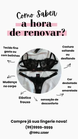 Loja de lingerie 