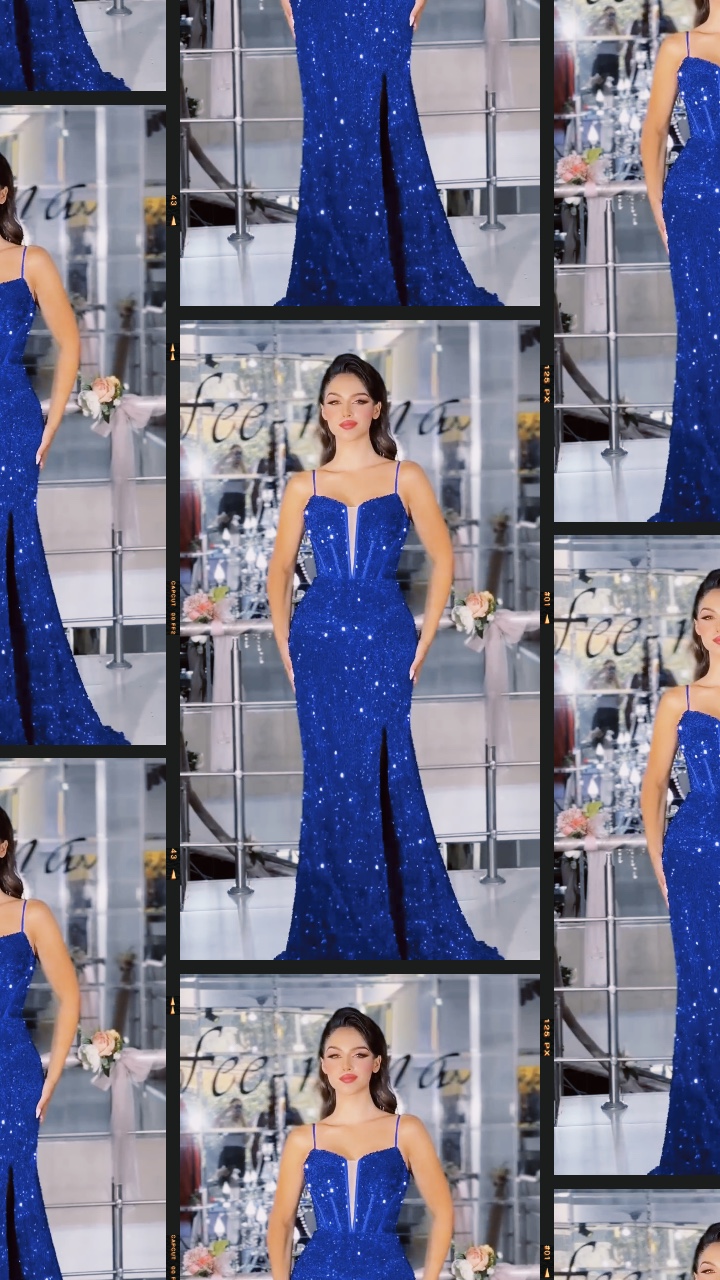 Vestido de fiesta de noche 