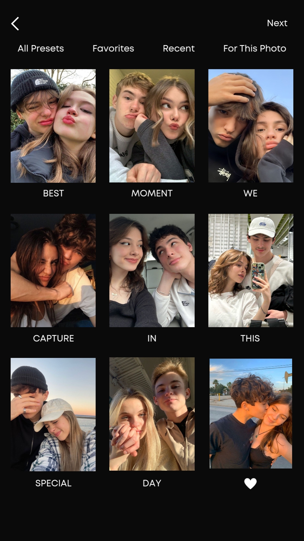 Photo Gallery Couple
