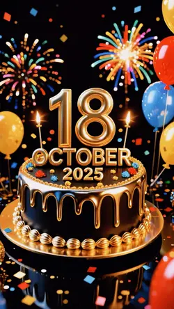 Birthday 18 Oct 2025