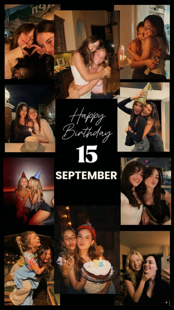 BIRTHDAY 15 SEPTEMBE