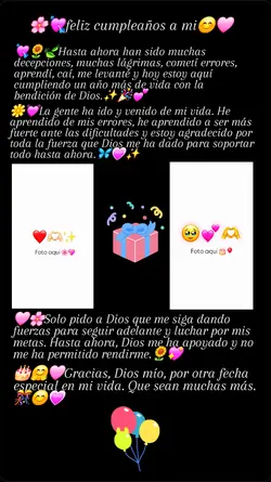  cumpleaños a mi