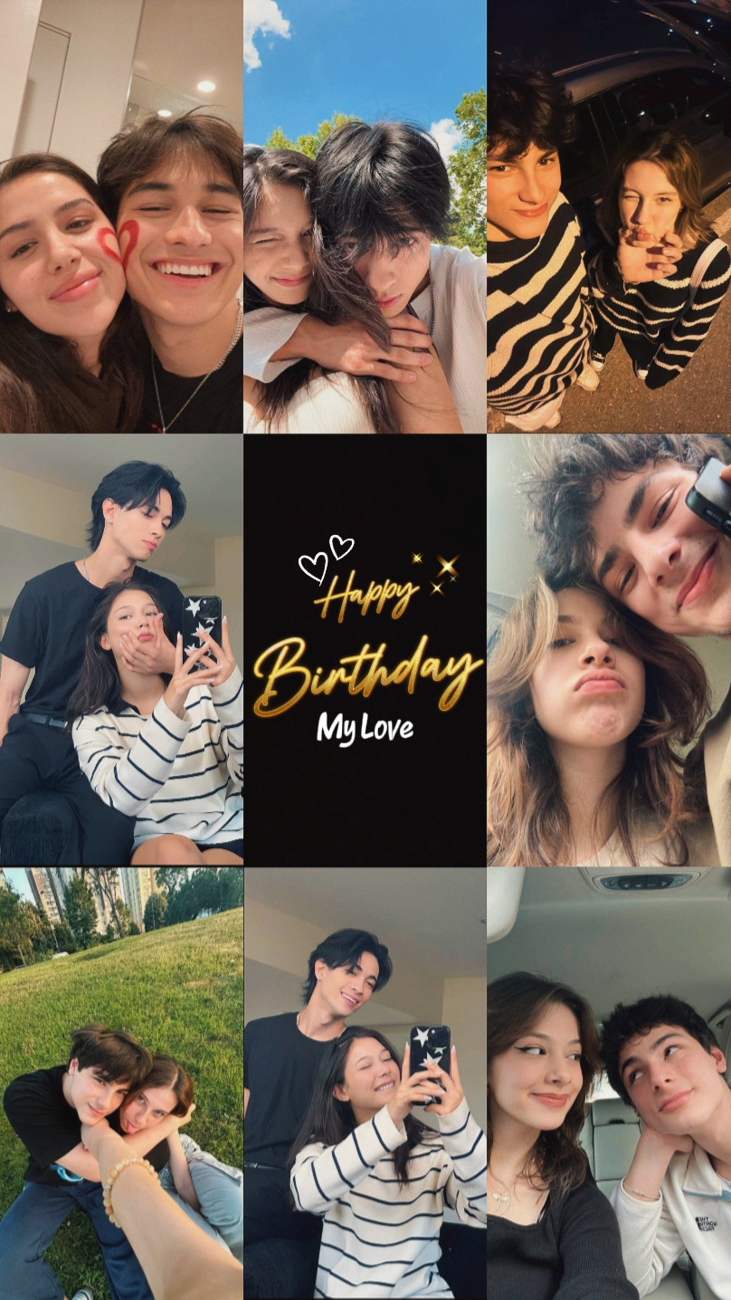 Birthday couple