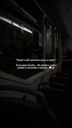 É só papo bonito...